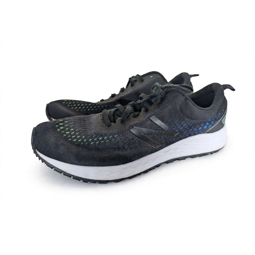 New Balance Fresh Foam Arishi Mens 12 D Black Running Shoes Sneakers Good Used